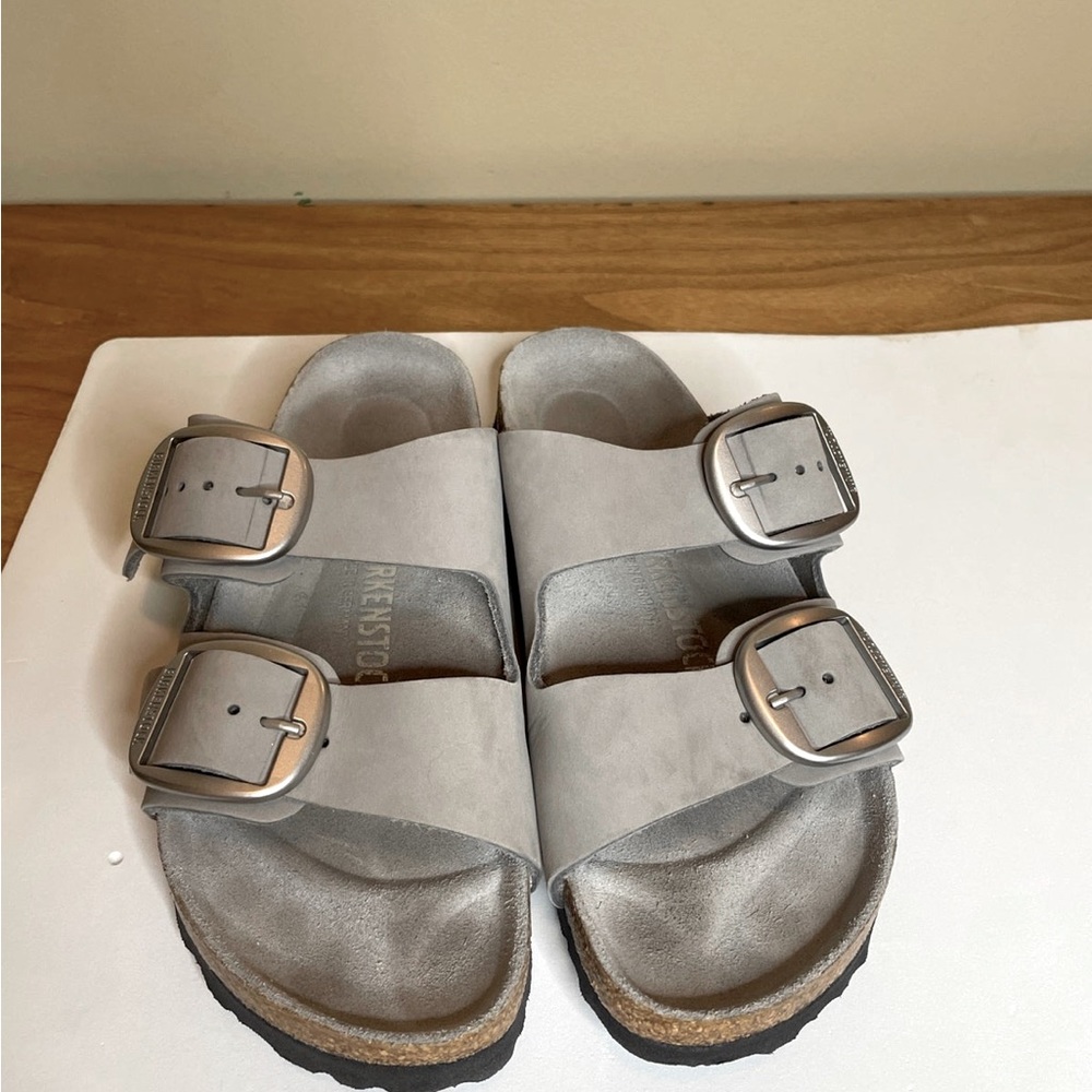 Barely Worn Birkenstock Big Buckle Sandals